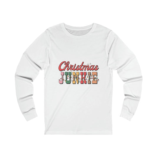 Christmas Junkie Long Sleeve Tee