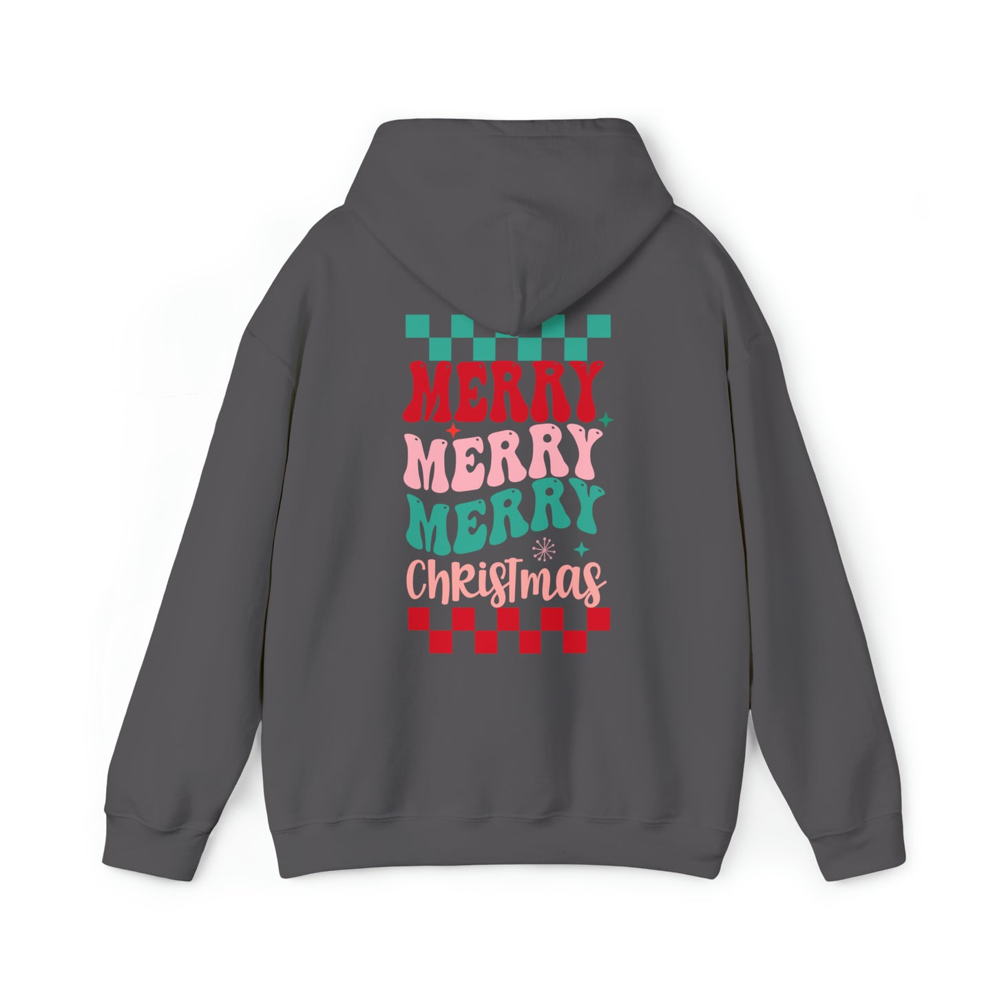 Merry Merry Merry Christmas Hooded Sweatshirt