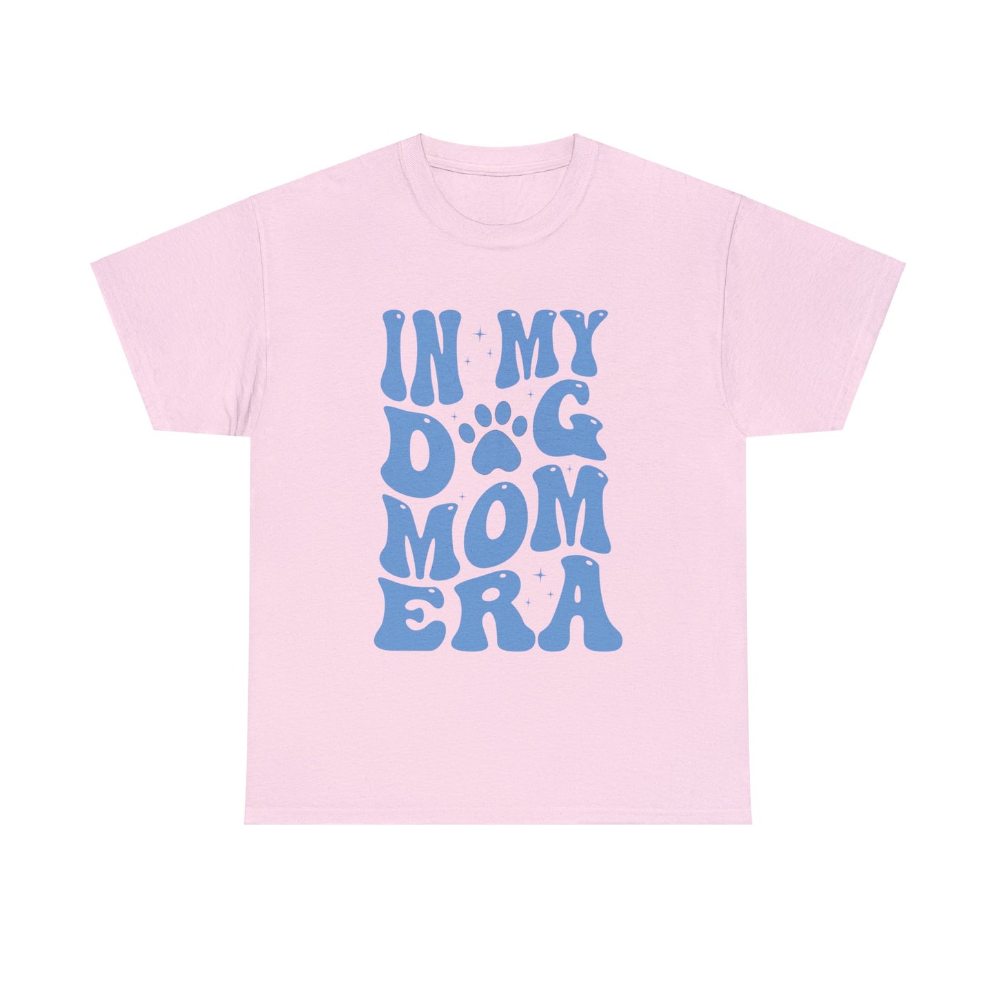 In My Dog Mom Era (Blue) Cotton Tee