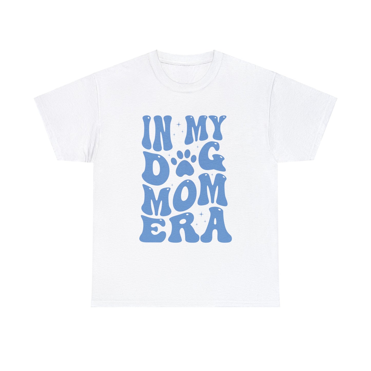 In My Dog Mom Era (Blue) Cotton Tee