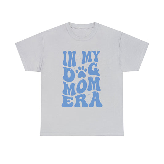 In My Dog Mom Era (Blue) Cotton Tee