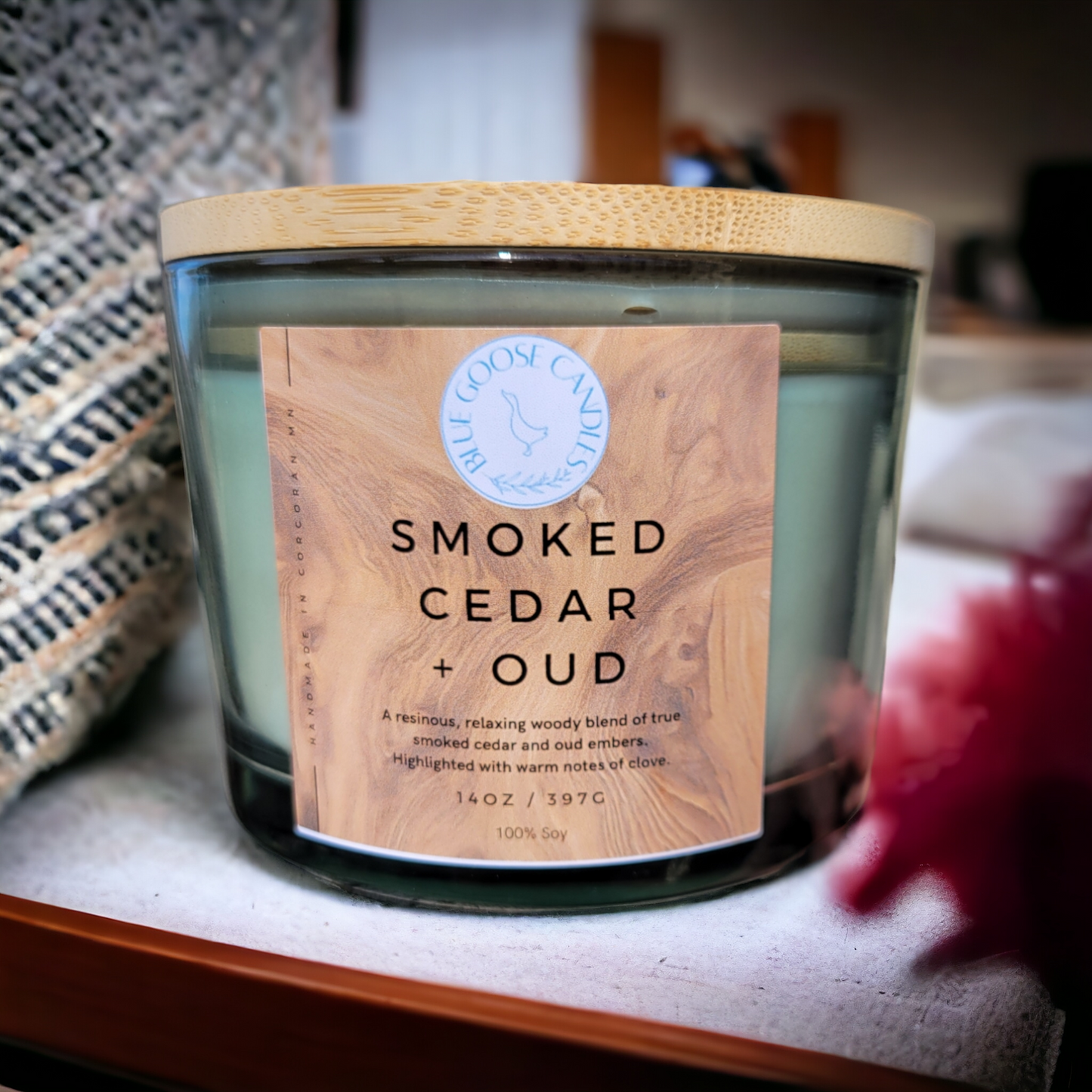 Smoked Cedar + Oud 14 Oz. Wholesale for 3