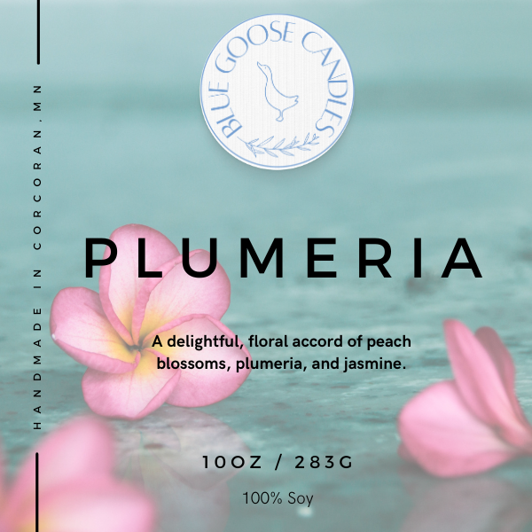 Plumeria 10 Oz. Wholesale for 3