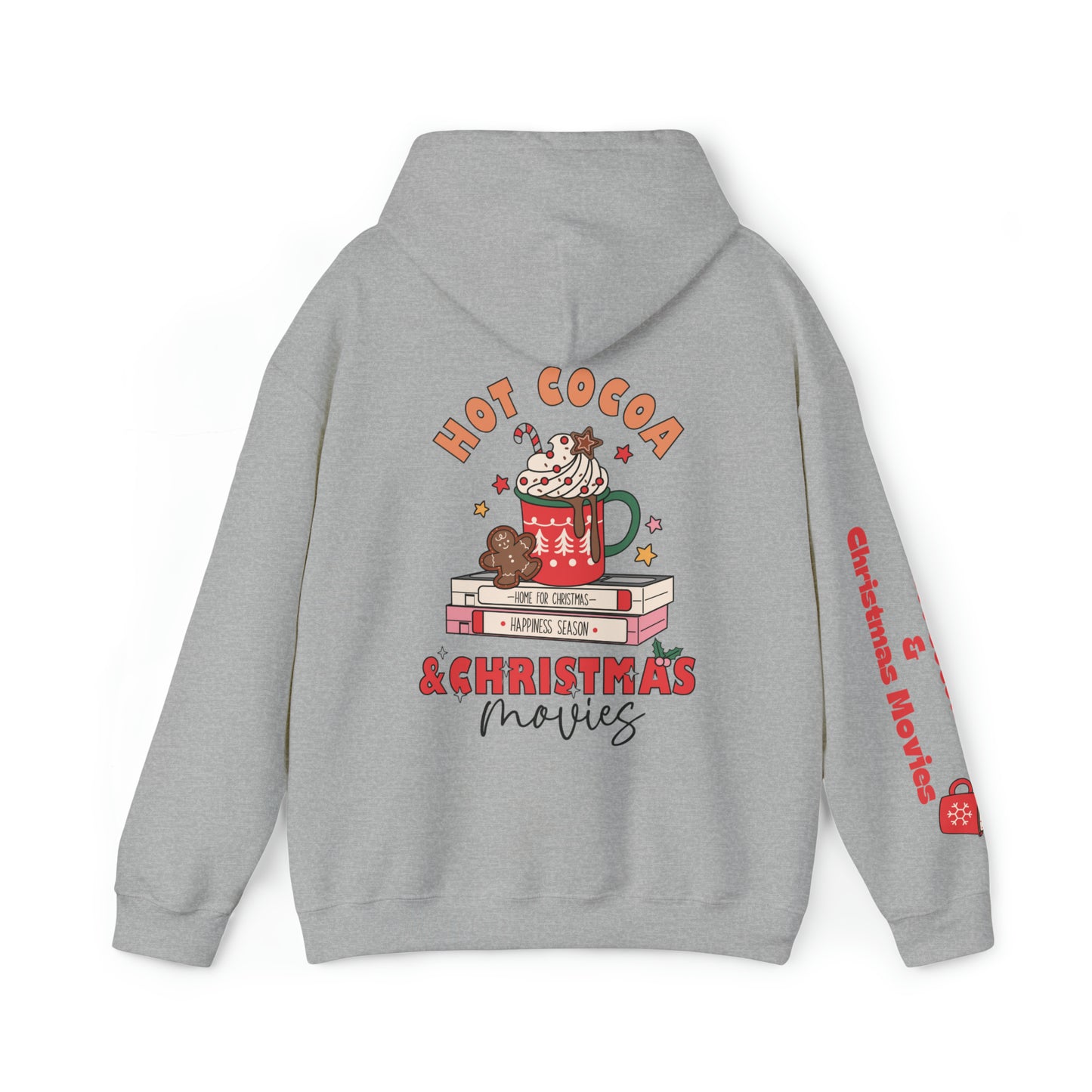 Hot Cocoa and Christmas Movies Hoodie