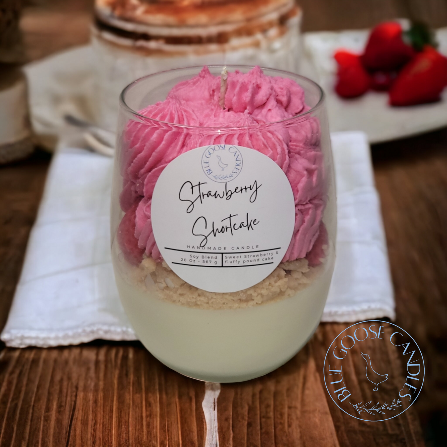 Strawberry Shortcake Candle - Wholesale