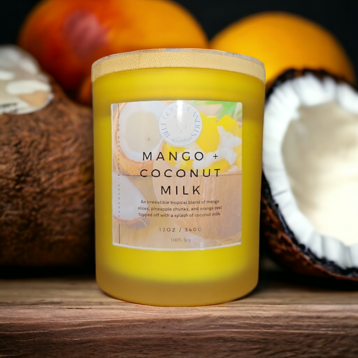 Mango + Coconut Milk 12 Oz.