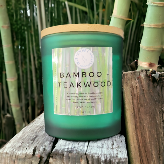 Bamboo + Teakwood 12 Oz.