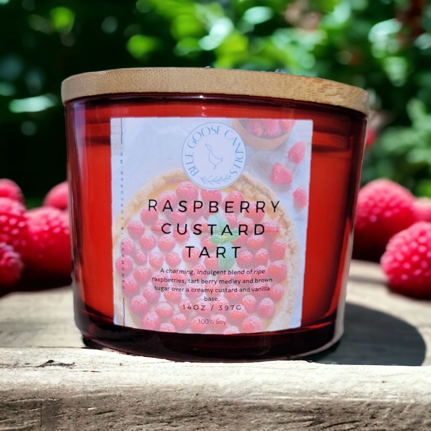 Raspberry Custard Tart 14 Oz. Wholesale for 3