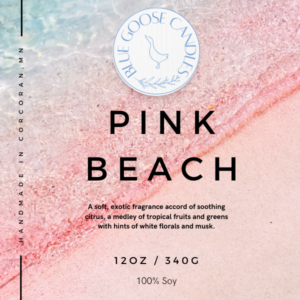 Pink Beach 12 Oz.
