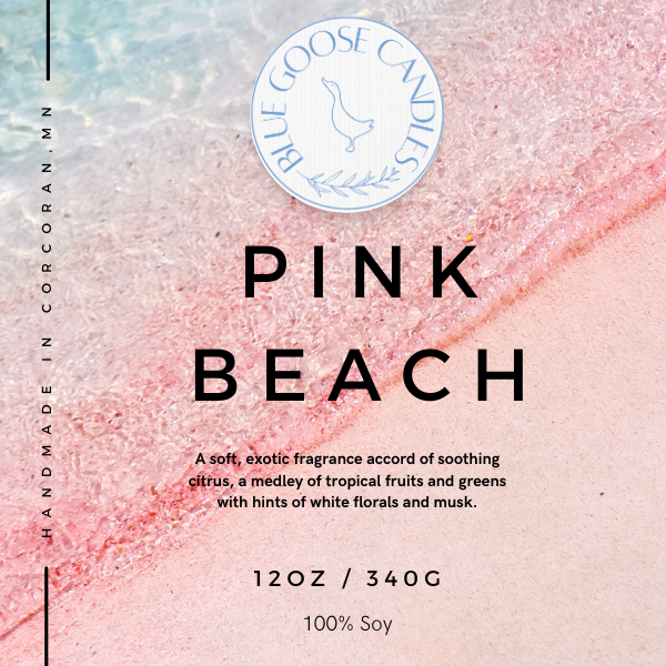 Pink Beach 12 Oz. Wholesale for 3